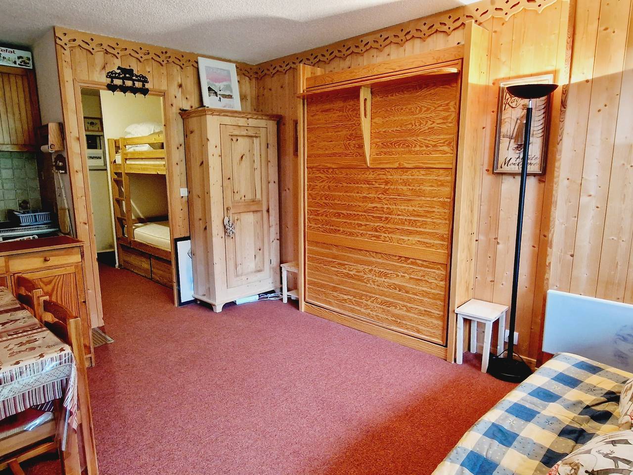 Ganzes Studio, Charmantes Studio mit Wlan in La Plagne Montalbert in La Plagne, Aime-la-Plagne