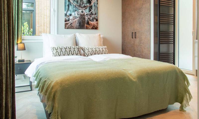 Vakantiewoning voor 4 personen, with sauna and tuin as well as terras and zwembad, met huisdier in Ede