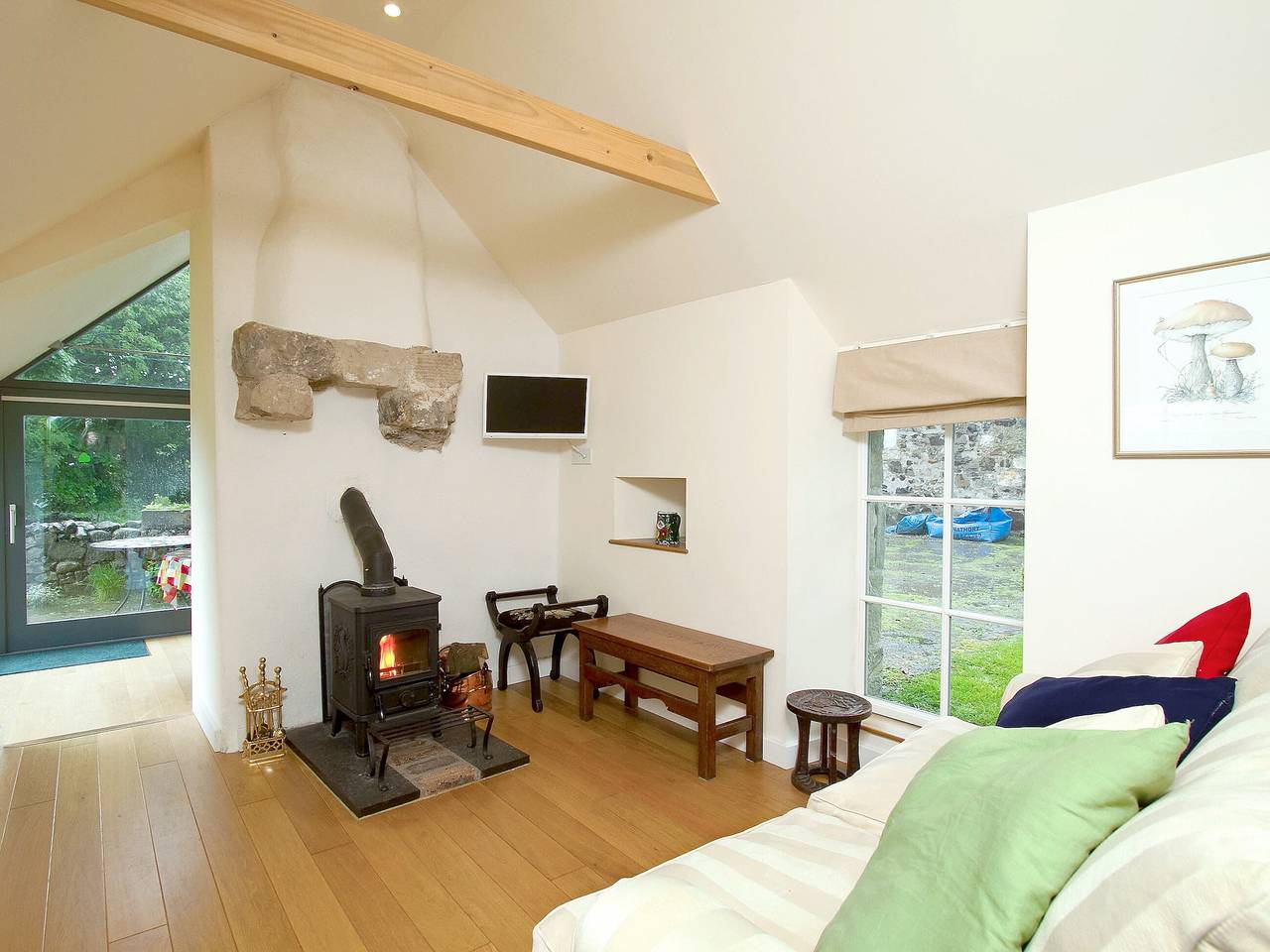 Tullibole Castle Longhouse in Perthshire