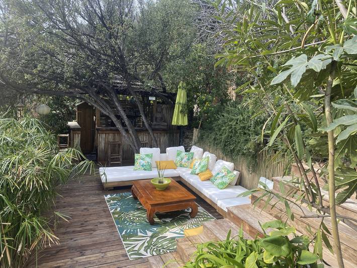 Ganzes Studio, Studio für 2 Personen mit Garten in Èze, Mittelmeerküste (Frankreich)