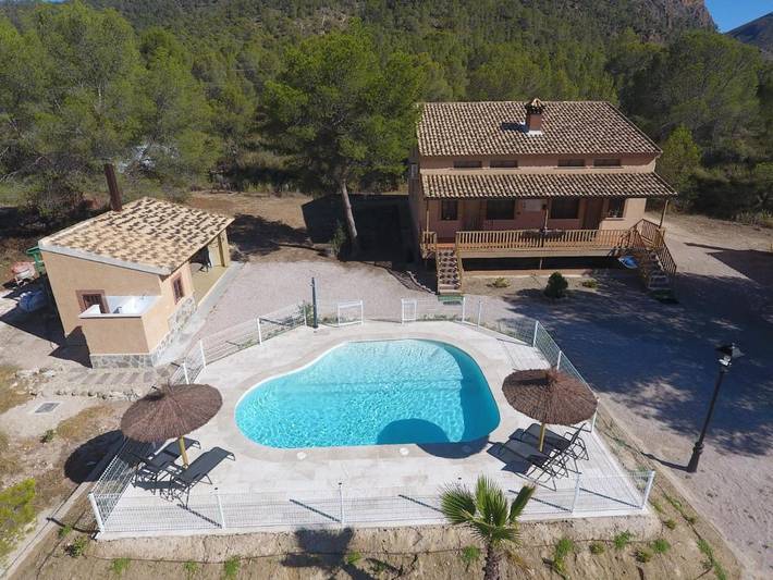 Casa rural para 6 personas, con Balcón y Terraza además de Jardín y Vistas en Moratalla