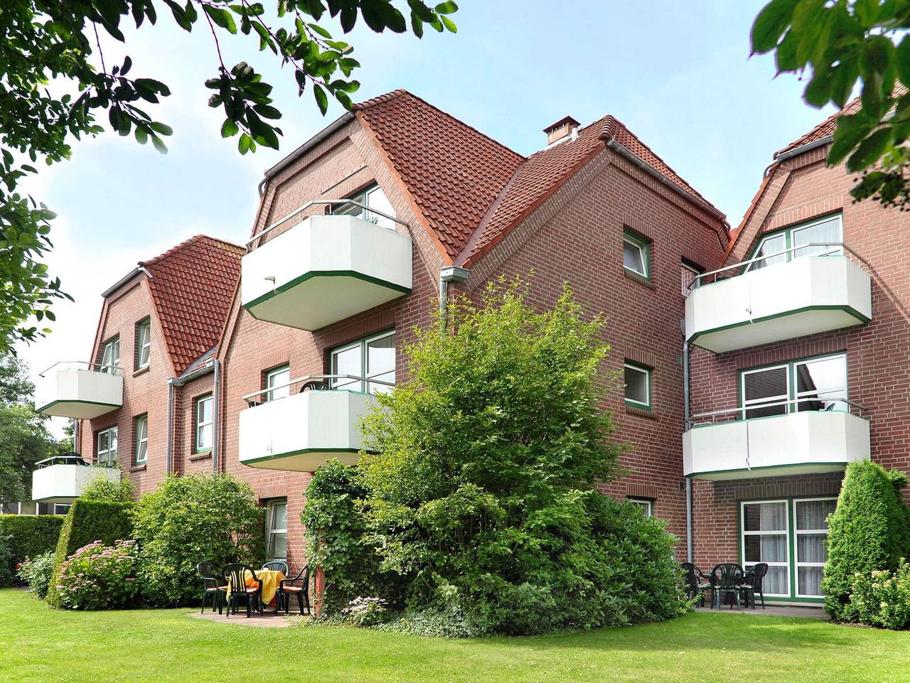 Ganze Ferienwohnung, Bue - Appartementhaus Holländerei - Superior Balk. in Hauptstrand Büsum, Dithmarschen