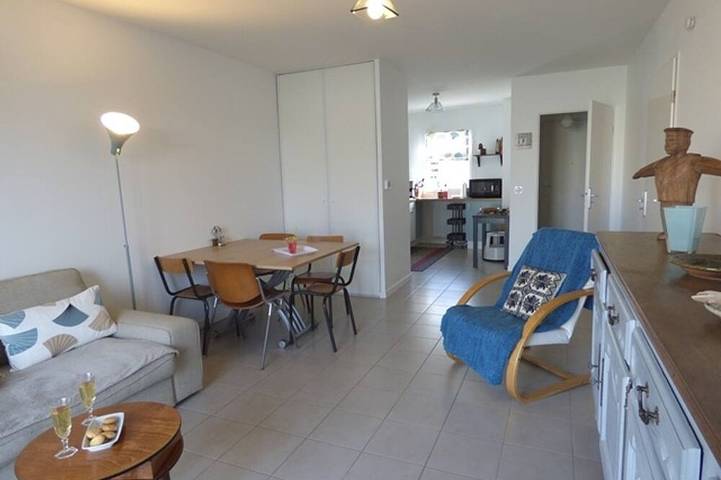 Maison de vacances pour 4 personnes, avec balcon à Marsilly