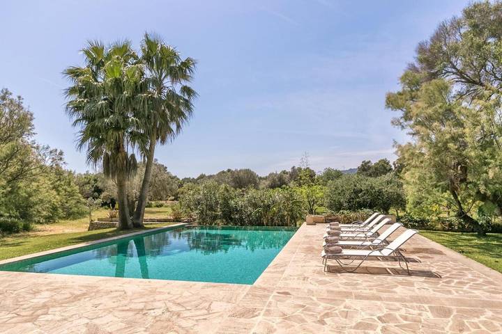 Casa de vacaciones para 10 personas, con Jardín en Son Servera