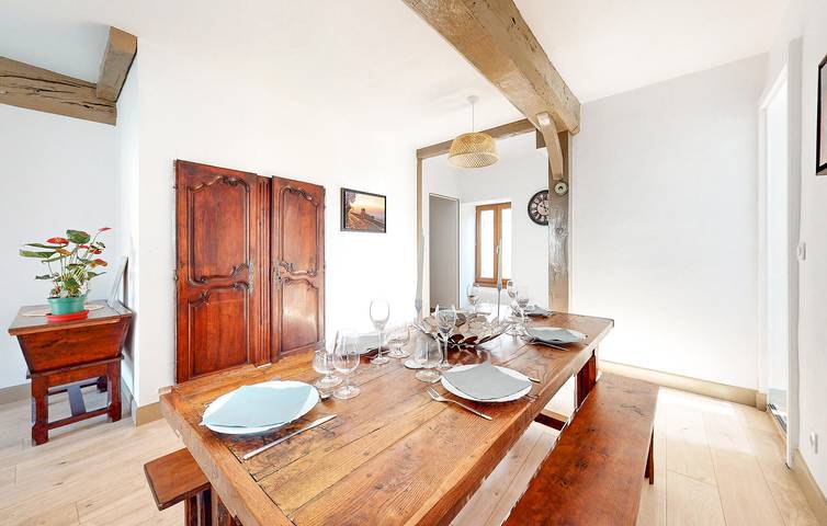 Ferienhaus für 4 Personen mit Terrasse in Volnay, Beaune und Umgebung