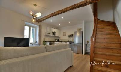 Gîte pour 7 personnes, avec jardin ainsi que vue et terrasse, animaux acceptés à Vertrieu