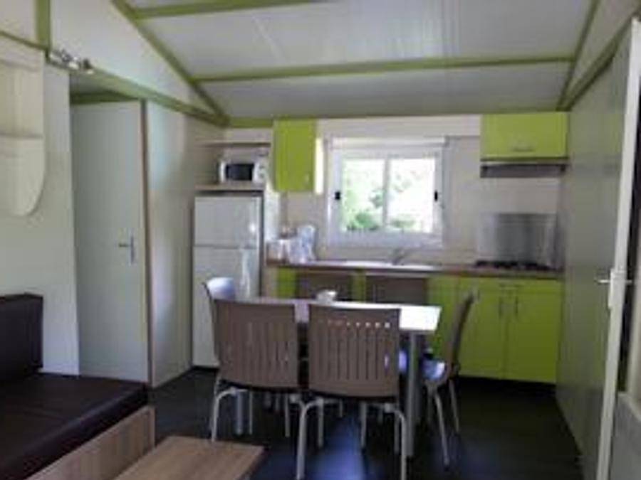 Camping Les Sources - Chalet 8 personen - Gitotel 3 Zimmer in Saint-Jean-du-Gard, Cevennen