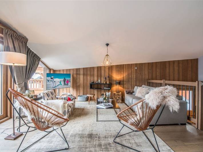 Chalet pour 10 personnes, avec sauna et balcon à Courchevel - 2
