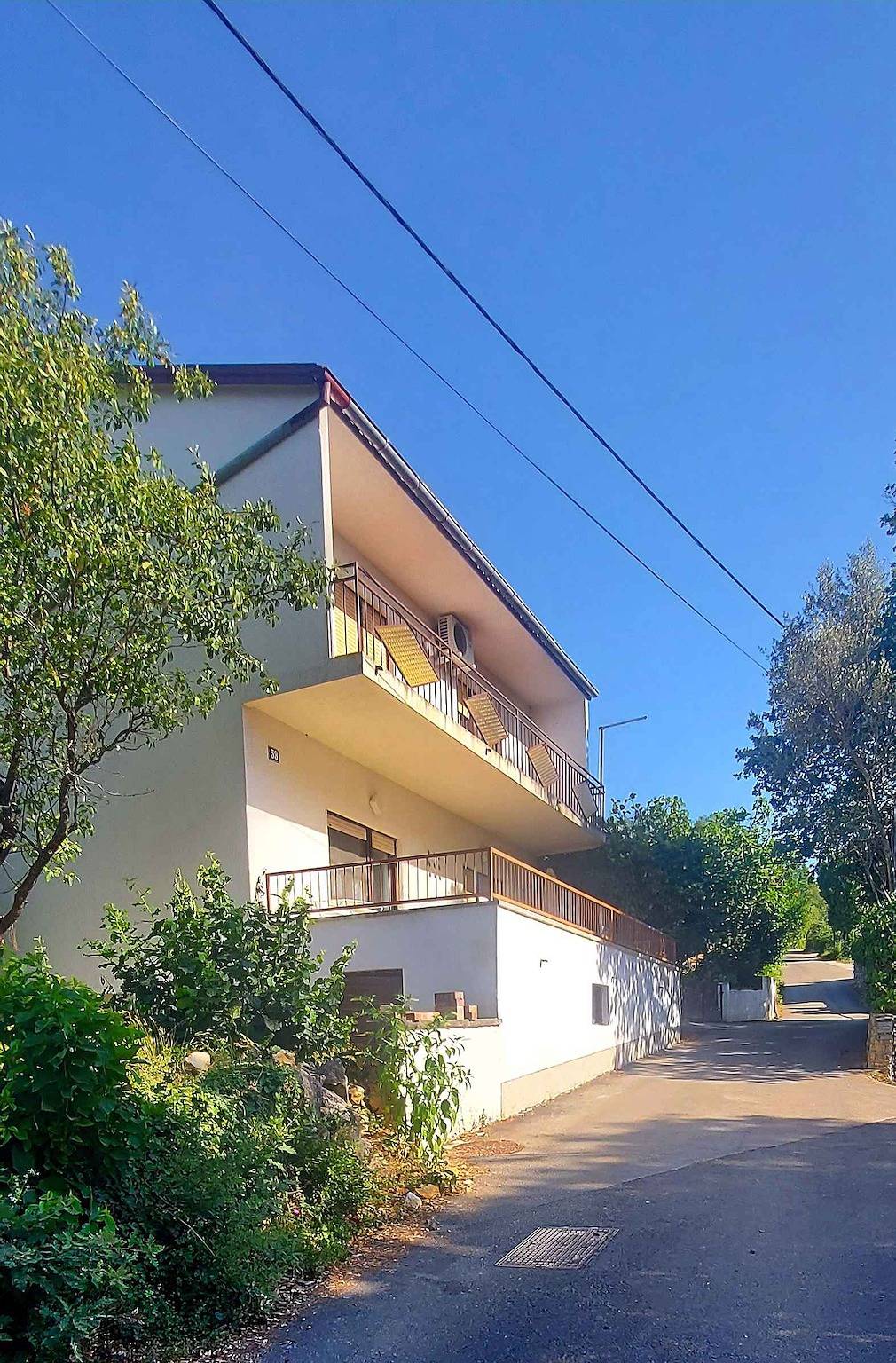Ganze Ferienwohnung, Ferienwohnung mit Terrasse  in Soline, Krk