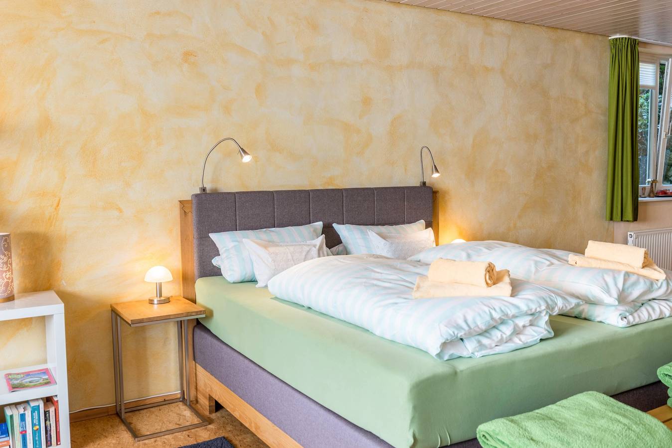 Vakantie Studio "Grünspecht" met Wi-Fi, Tuin & Terras, foto 9