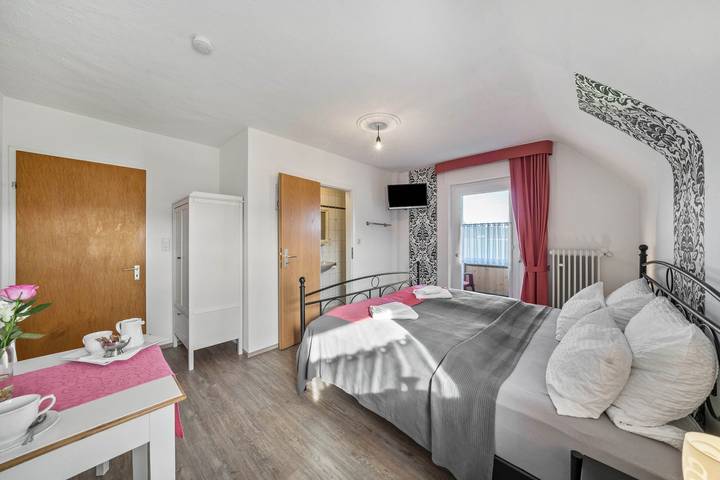 Chambre n°2 avec balcon privé, jardin commun et Wi-Fi in Mühlenbach, Forêt-Noire centrale