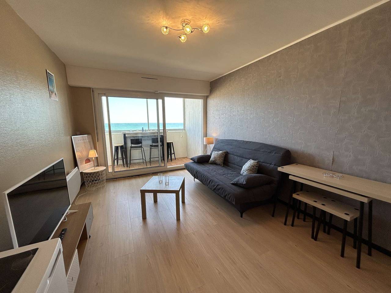 Appartement entier, Appartement 2 pièces avec balcon face à la mer - Saint-Hilaire-de-Riez in Saint-Hilaire-de-Riez, Vendée