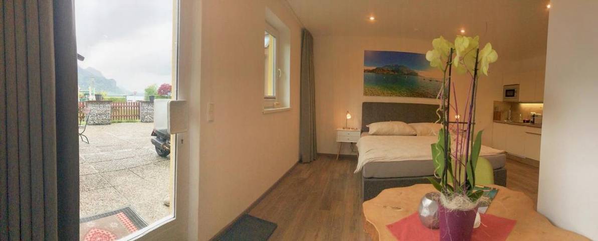 Ferienwohnung für 2 Personen, mit Terrasse und Ausblick sowie Seeblick in St. Gilgen - 3