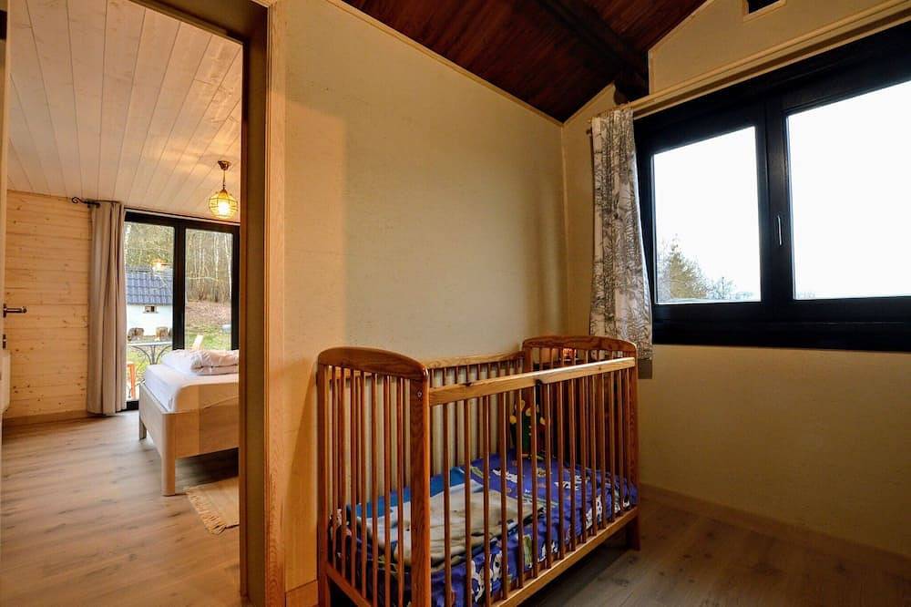 Chalet met panoramisch uitzicht en omheinde tuin in Tenneville, Provincie Luxemburg