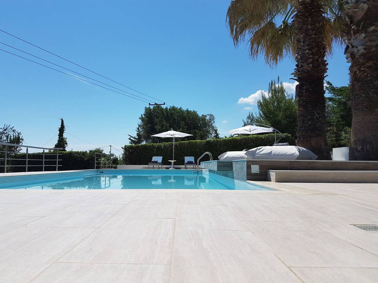 Ferienvilla "Anna Maria" mit Blick auf das Wasser in Kassandra