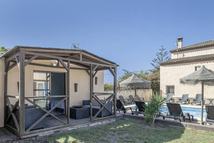 Schönes Häuschen in Conil – gemeinsamer Pool und Außenbereiche in Conil de la Frontera, Costa de la Luz