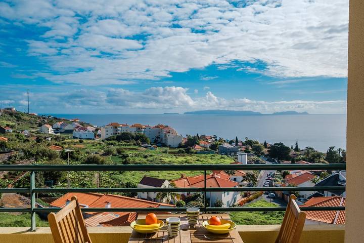 Gîte pour 4 personnes, avec balcon à Caniço