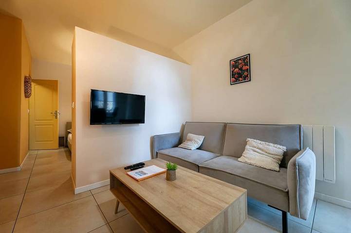 Apartamento entero, 1er piso - Amarillo - 1 dormitorio in Perpiñán, Côte d'Améthyste