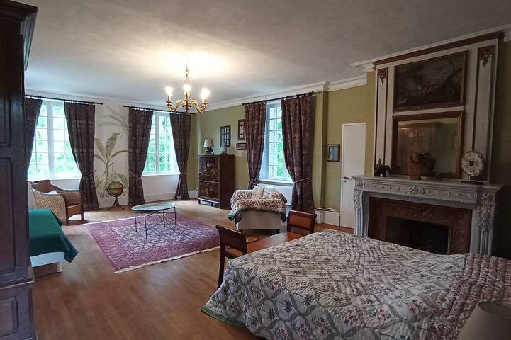 Château de Heuqueville, gîte 7 personnes, Normandie entre Giverny et Rouen in Région de Les Andelys