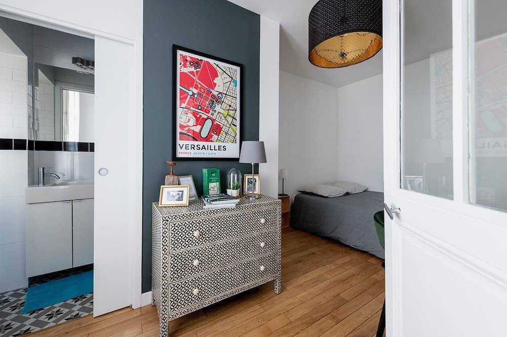 Entire apartment, Short / long stay - 2 Rooms + Kitchen + bathroom. Totally renovated in Versailles, Yvelines