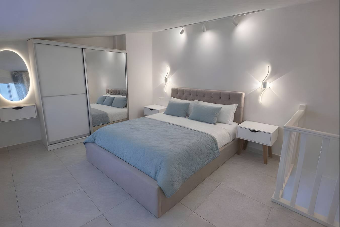 Villa 'Aqua Blue 2' mit privatem Pool und Meerblick in Karpathos