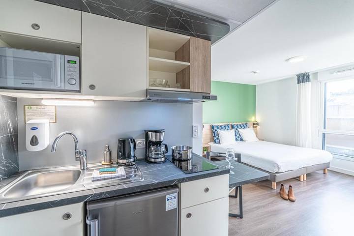 Appart’hôtel pour 2 personnes, avec Terrasse