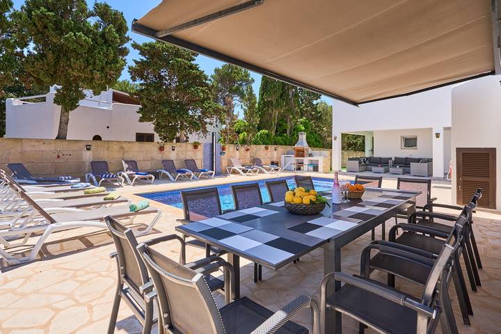 Finca für 12 Personen, mit Pool und Terrasse in Portopetro - 4