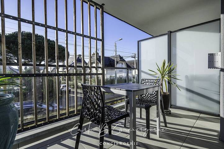 Appartement de vacances pour 2 personnes, avec terrasse à Concarneau