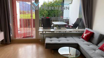 Hütte für 2 Personen, mit Terrasse und Balkon/Terrasse sowie Ausblick, mit Haustier im Ostallgäu
