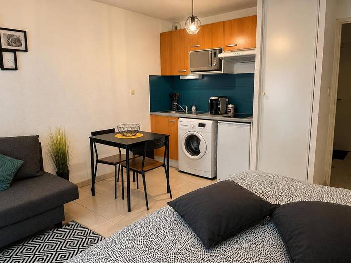 Appartement de vacances pour 2 personnes, avec Balcon et Terrasse