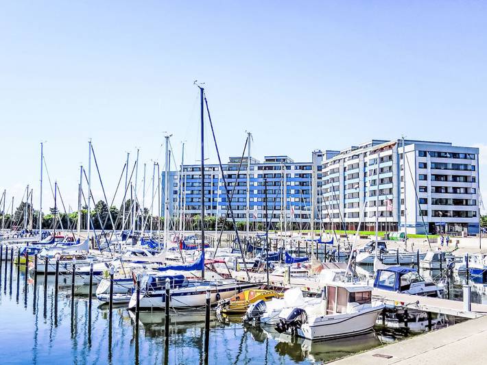 Ferienwohnung für 3 Personen, mit Balkon in der Eckernförder Bucht