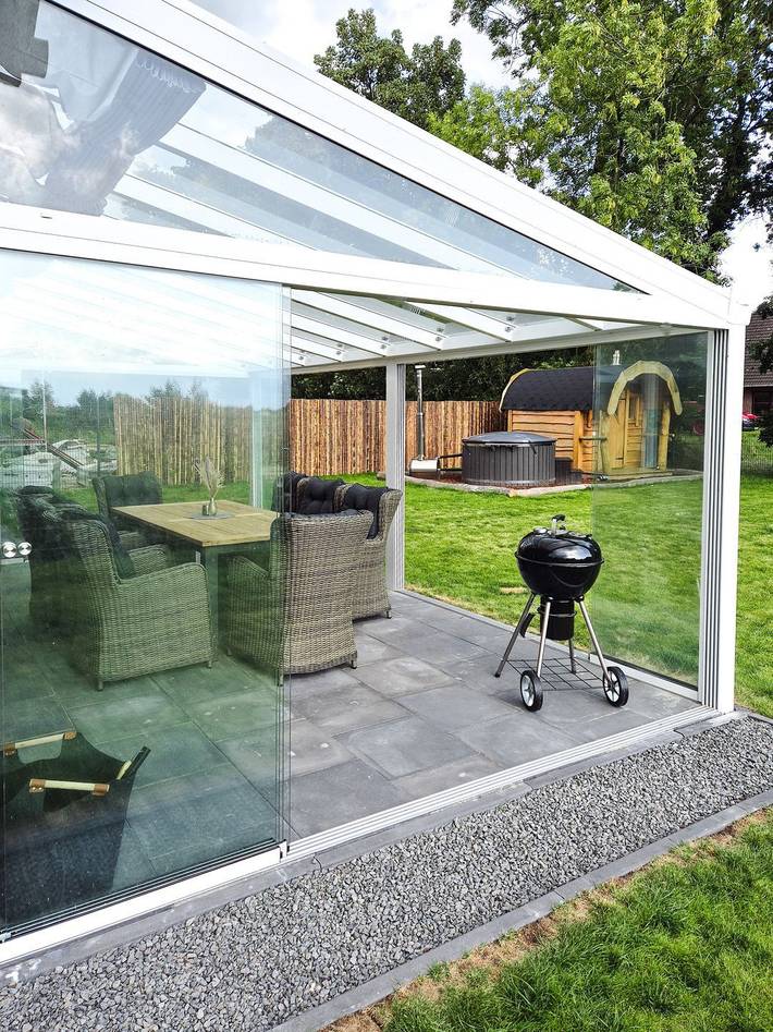 Ferienhaus für 6 Personen, mit Garten und Pool sowie Ausblick und Sauna, mit Haustier in Jade - 3