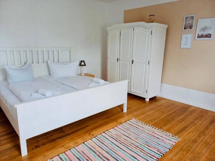 Ferienwohnung für 5 Personen, mit Terrasse und Garten sowie Ausblick in Groß Plasten