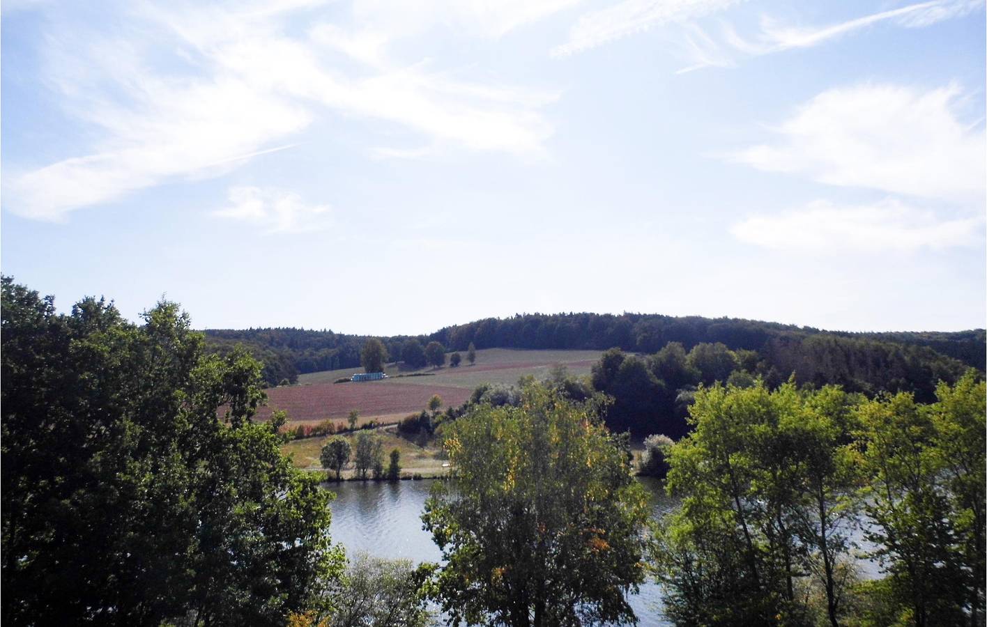 Wohnung mit Seeblick 2,5 km von Ibra in Reimboldshausen, Kirchheim