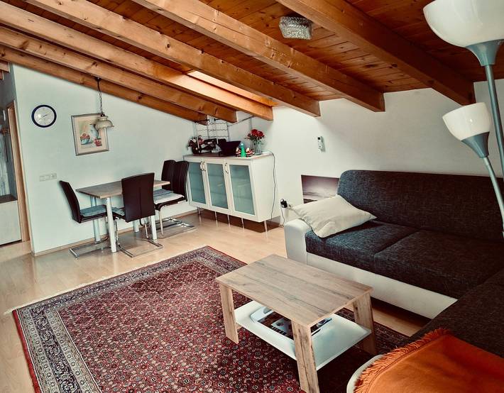 Ferienwohnung für 2 Personen, mit Balkon, mit Haustier