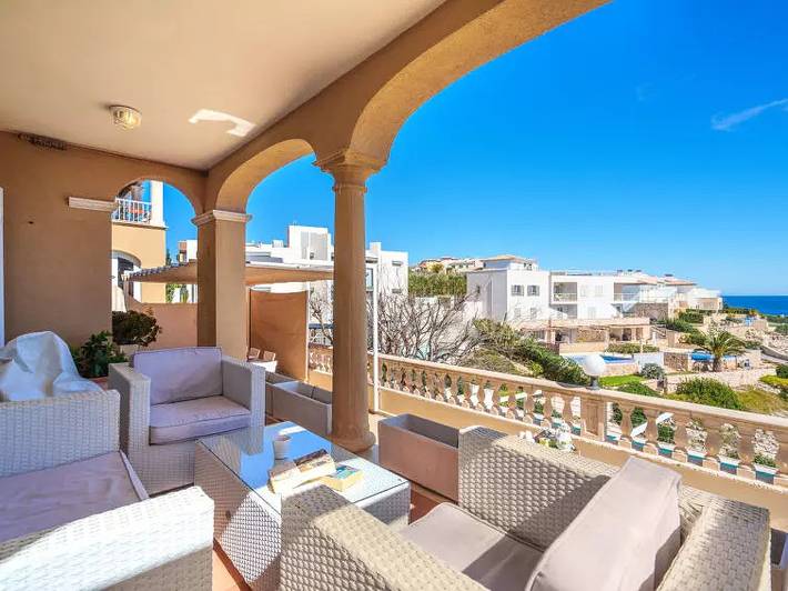 Ferienhaus für 6 Personen, mit Balkon und Terrasse sowie Garten und Pool in Cala Anguila - 4