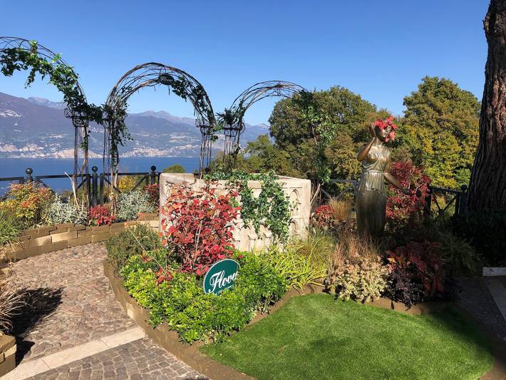Ferienwohnung für 4 Personen, mit Seeblick und Balkon, kinderfreundlich in San Zeno di Montagna