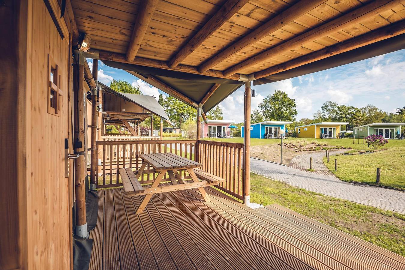 Vakantiepark Ackersate — Safari-Zelt 'Edelhert' | 2 - 8 pers in Veluwe