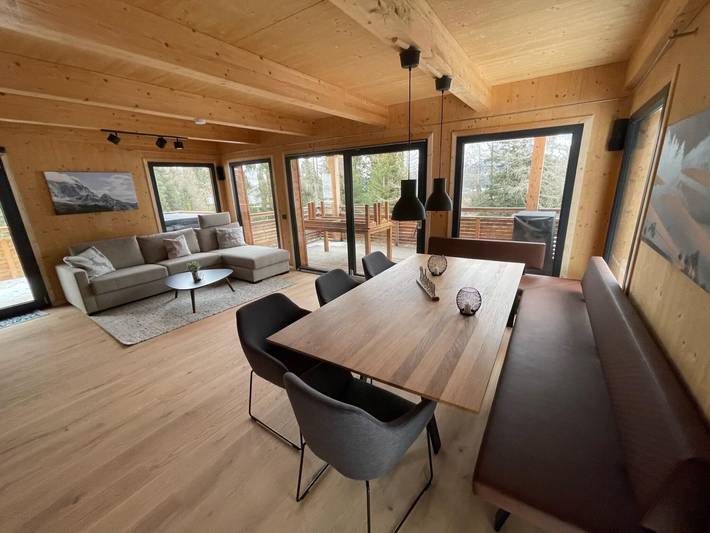 Ferienhaus für 8 Personen, mit Sauna und Whirlpool sowie Balkon, kinderfreundlich in Nockberge - 4