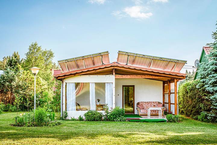 Ferienhaus für 6 Personen, mit Terrasse und Garten in den Masuren