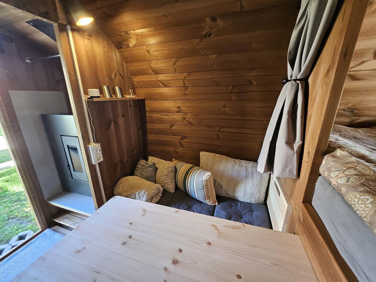 Camping im Fass in Bad Dürrenberg, Saale-Unstrut