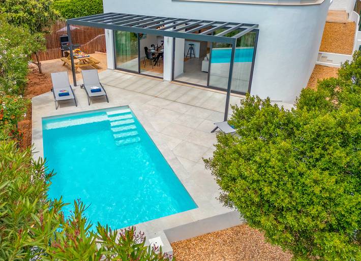 Ferienhaus für 9 Personen, mit Terrasse und Garten in Lagoa - 4