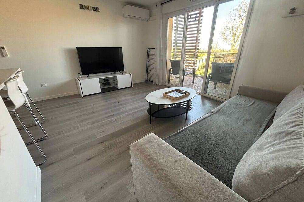Ganze Wohnung, Modern air-conditioned T2 + parking in Saint-Laurent-de-la-Salanque, Mittelmeerküste (Frankreich)