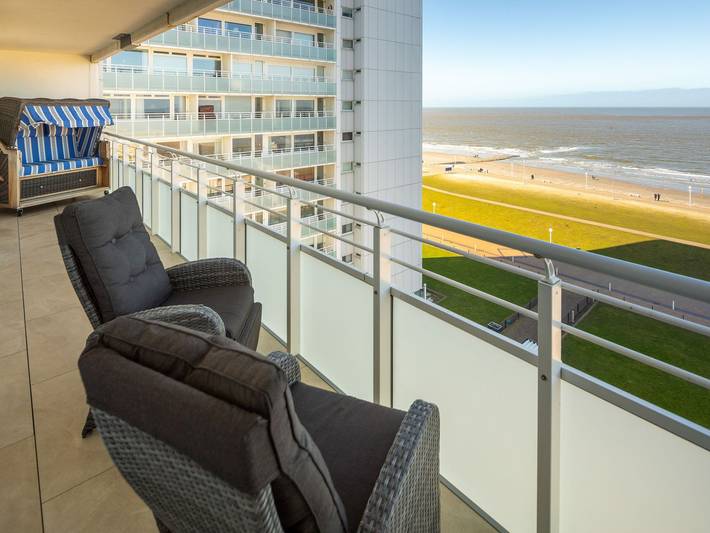 Ferienwohnung für 3 Personen, mit Balkon, kinderfreundlich auf Norderney - 2