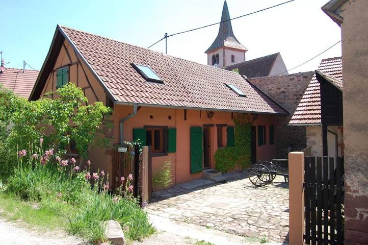 Maison de vacances pour 4 personnes, avec vue et jardin