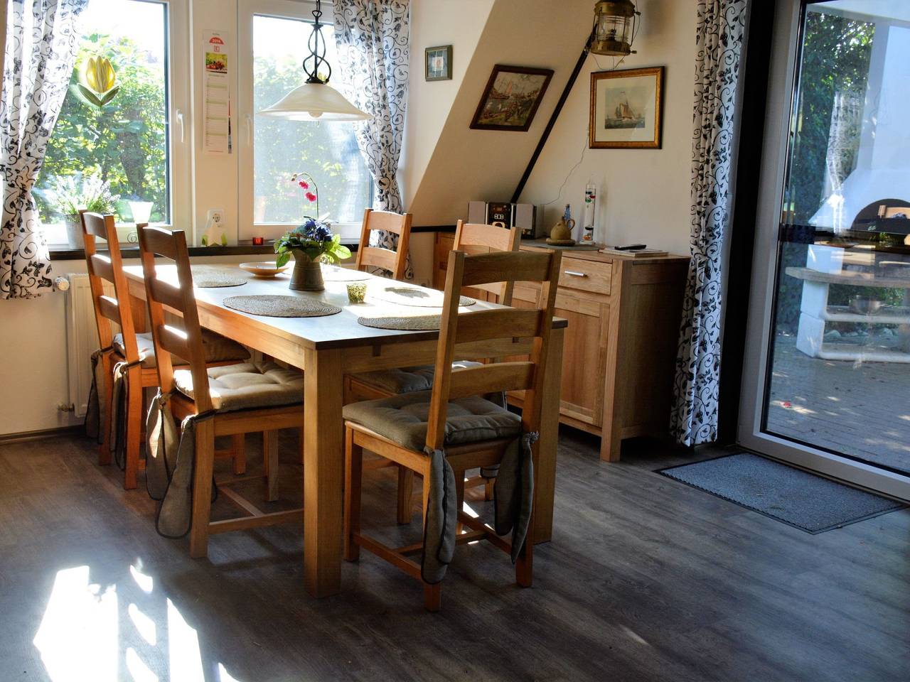 Nurdachhaus Klabautermann mit Terrasse und Garten in Burhave, Butjadingen