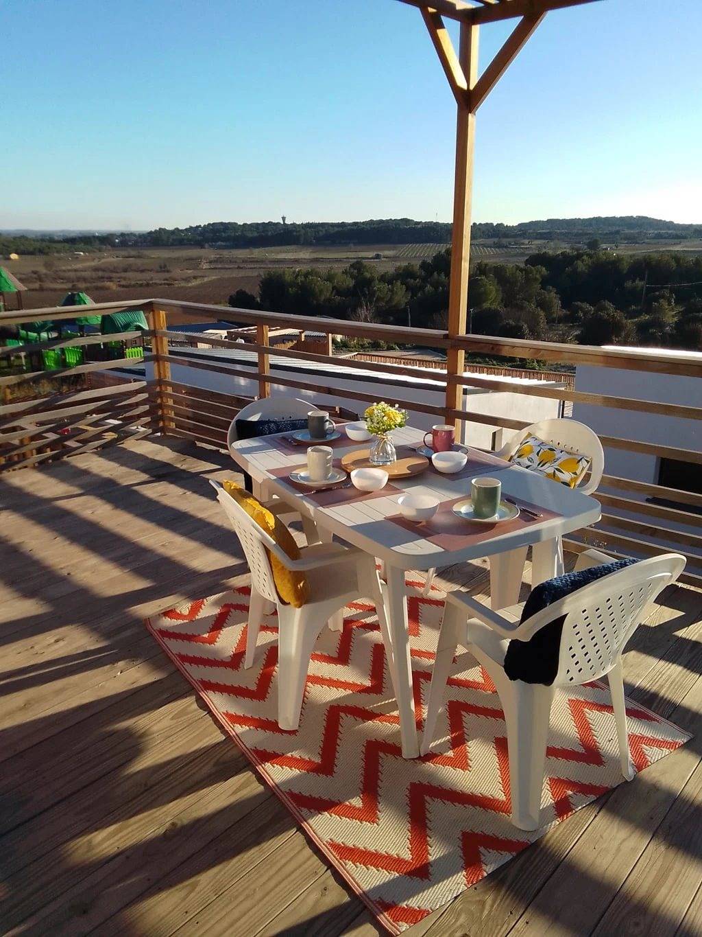 Zecamping 3* espace aquatique mobil-home Tv Lv Bbq 30m2 in Calvisson, Mittelmeerküste (Frankreich)