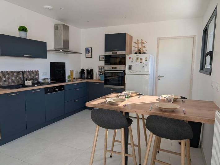 Location de vacances pour 6 personnes, avec Terrasse et Jardin à Camoël