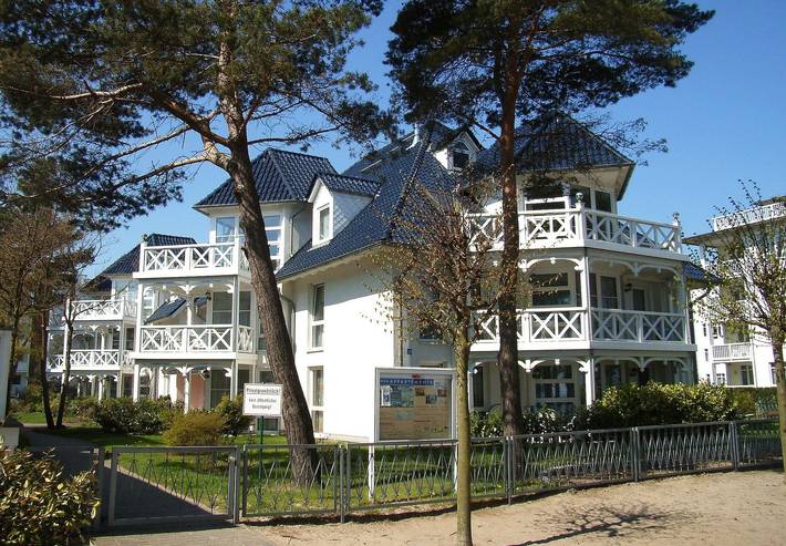 Ferienwohnung für 4 Personen, mit Terrasse und Garten in Binz