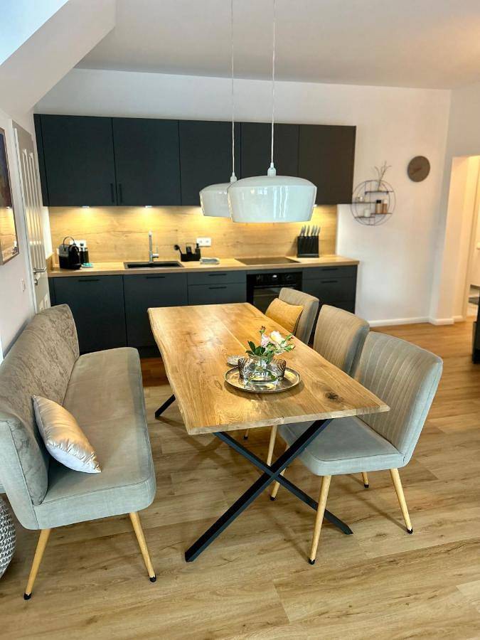 Ferienwohnung für 4 Personen, mit Terrasse und Garten sowie Ausblick in Wittenborn